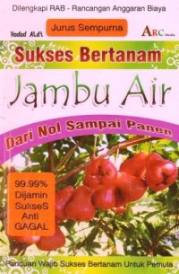 Image of Jurus Sempurna Sukses Bertanam Jambu Air