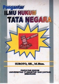 Image of Pengantar Ilmu Hukum Tata negara